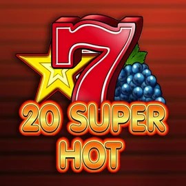 20 Super Hot logo by Amusnet Interactive at Majestic Slots Casino