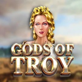 Gods of Troy by Red Tiger Gaming, showcased at majesticslots.vip – game logo