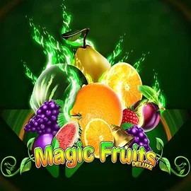 Magic Fruits Deluxe slot visual from Wazdan available on majesticslots.vip
