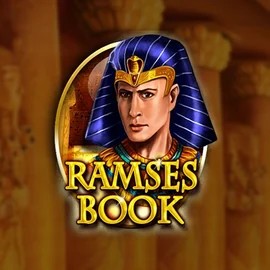 Official Slots logo: Ramses Book Deluxe by Gamomat at Majestic Slots Casino